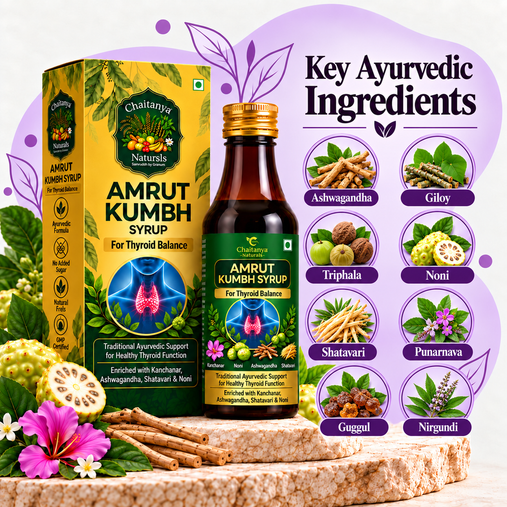 Nature's Thyroid Support - Amrutkumbh Syrup