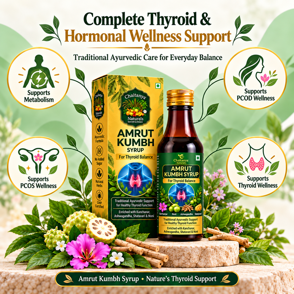Nature's Thyroid Support - Amrutkumbh Syrup