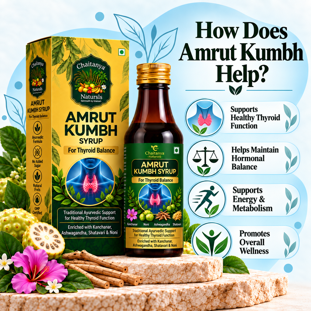 Nature's Thyroid Support - Amrutkumbh Syrup