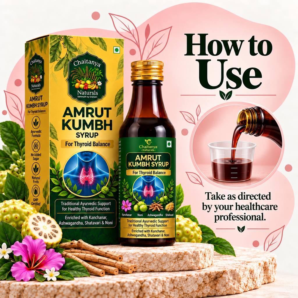 Nature's Thyroid Support - Amrutkumbh Syrup